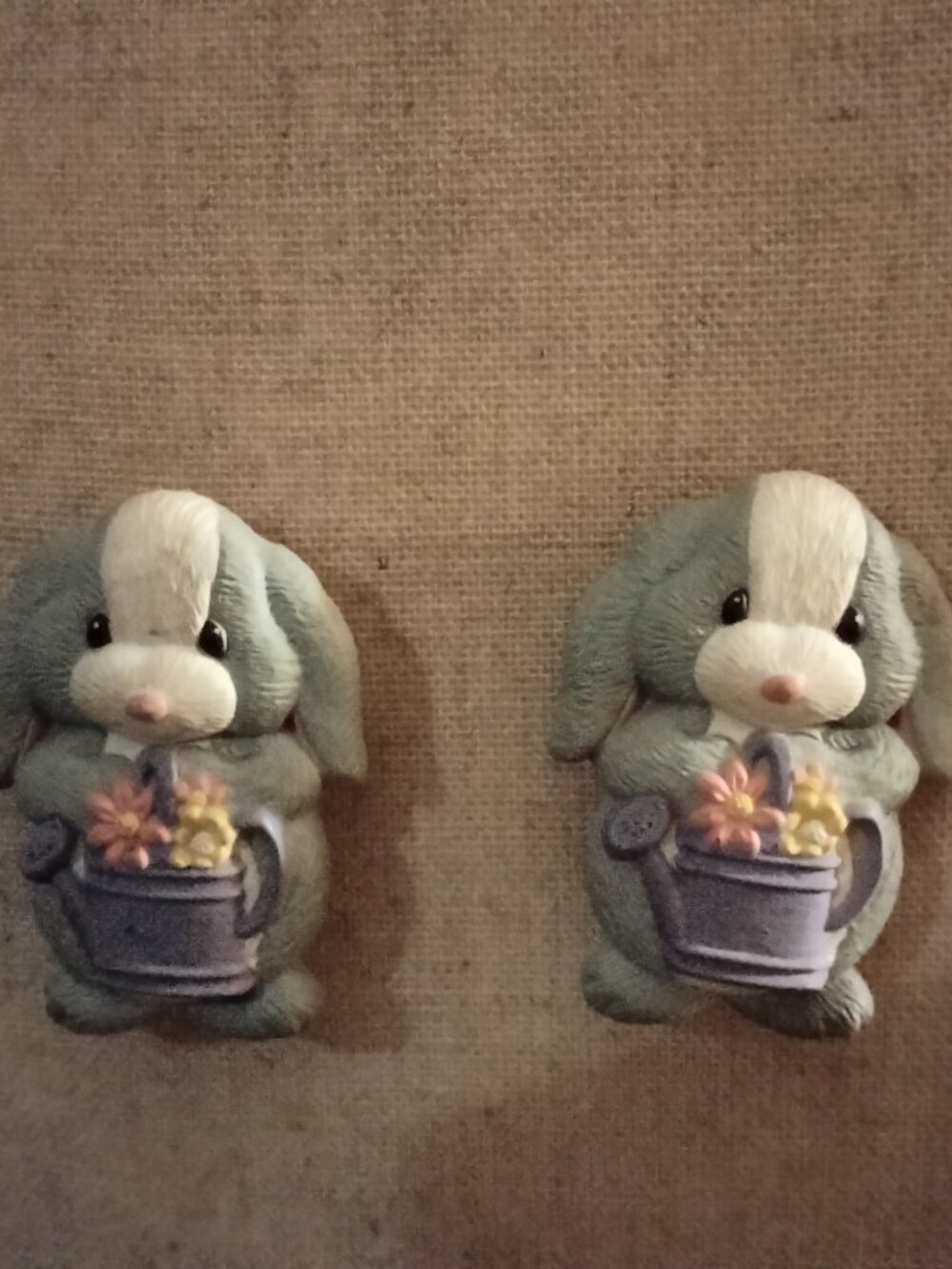 Two Spring Bunny Pins